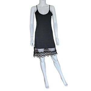 NWOT Venus Minimalist Lace Slip Mini Sleep Dress Large